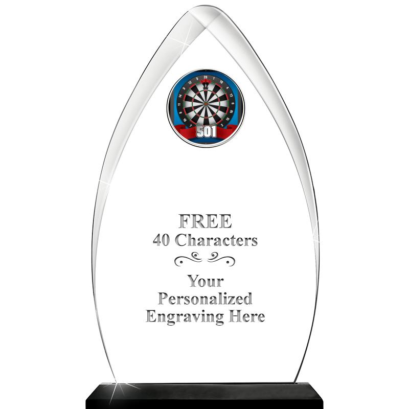 11.25"ARROWHEAD ACRYLIC W/INS