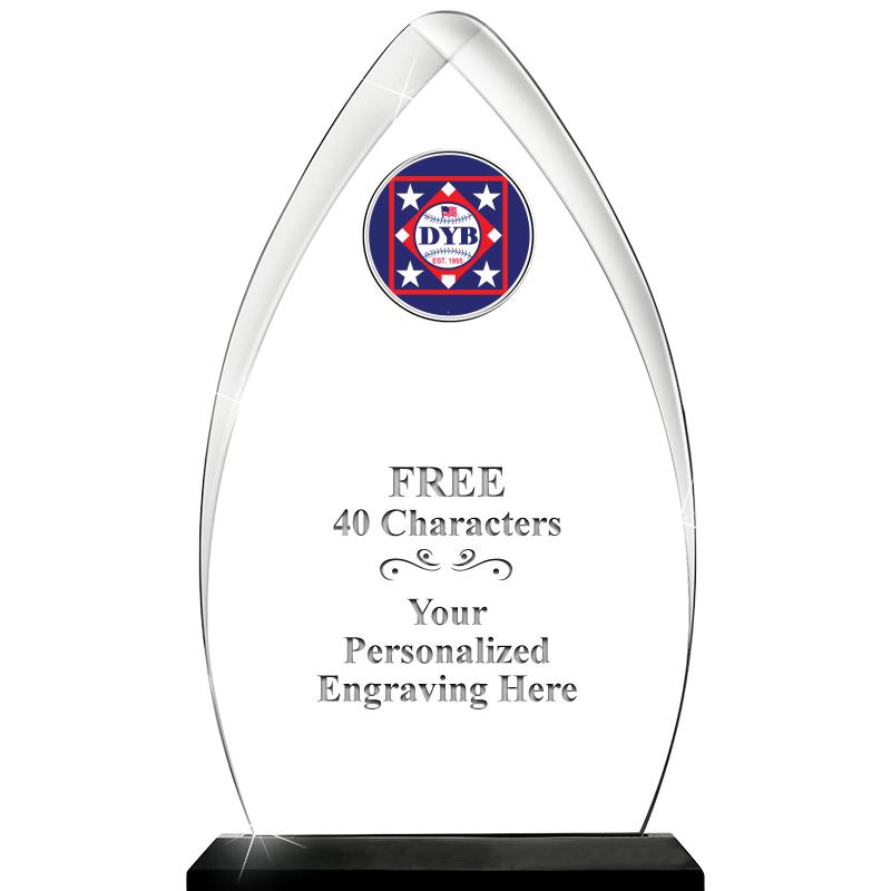 11.25"ARROWHEAD ACRYLIC W/INS