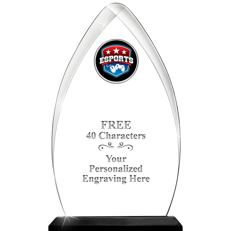 11.25"ARROWHEAD ACRYLIC W/INS