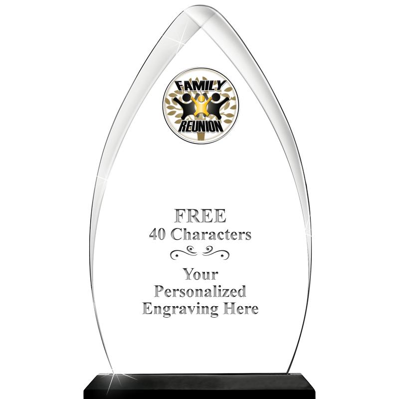 11.25"ARROWHEAD ACRYLIC W/INS