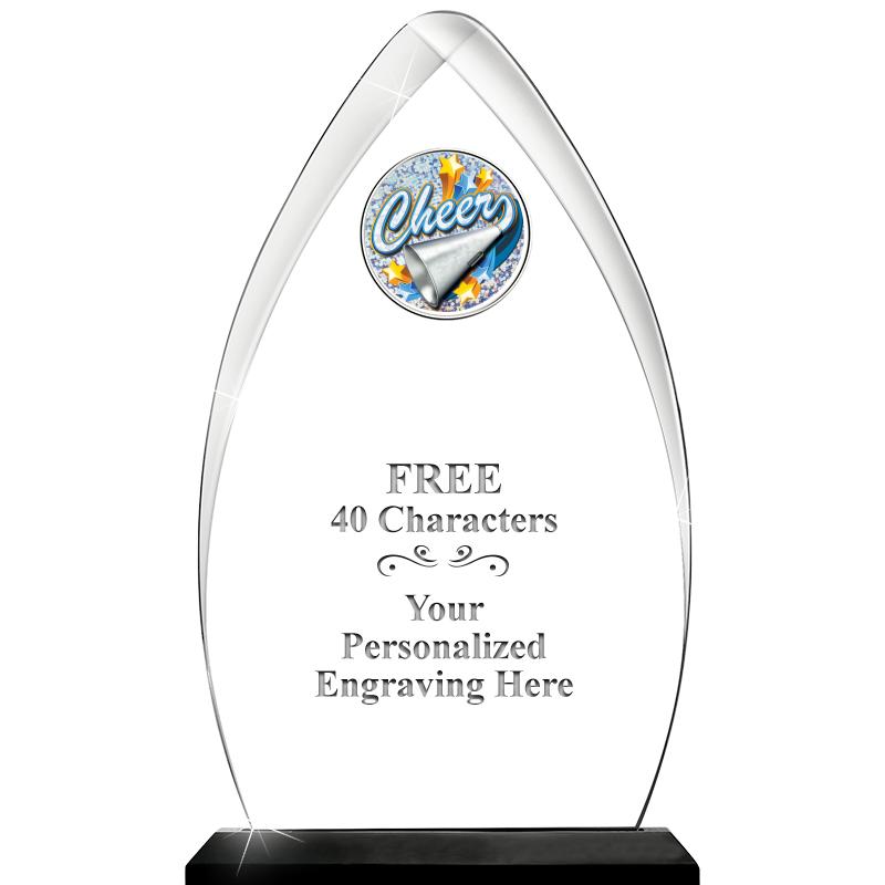 11.25"ARROWHEAD ACRYLIC W/INS