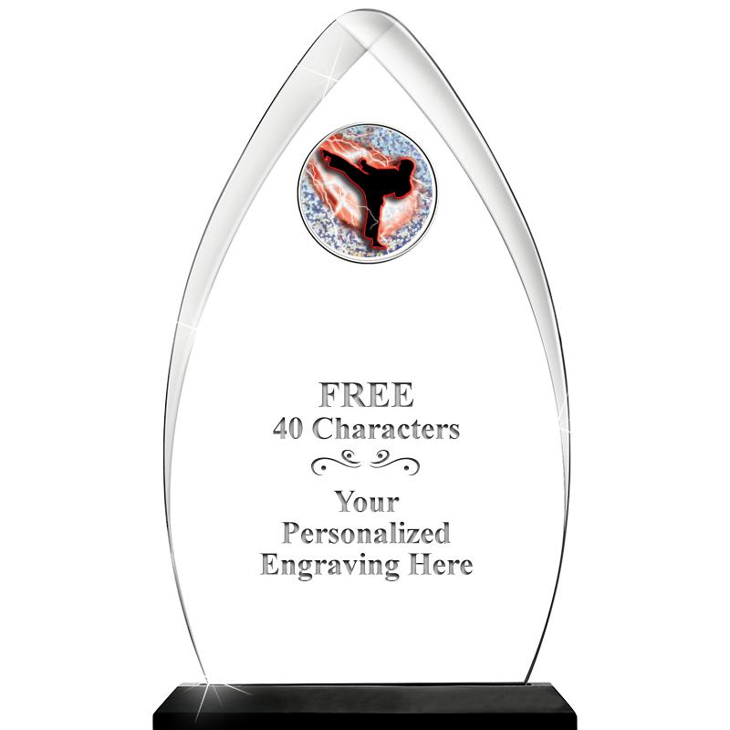 11.25"ARROWHEAD ACRYLIC W/INS