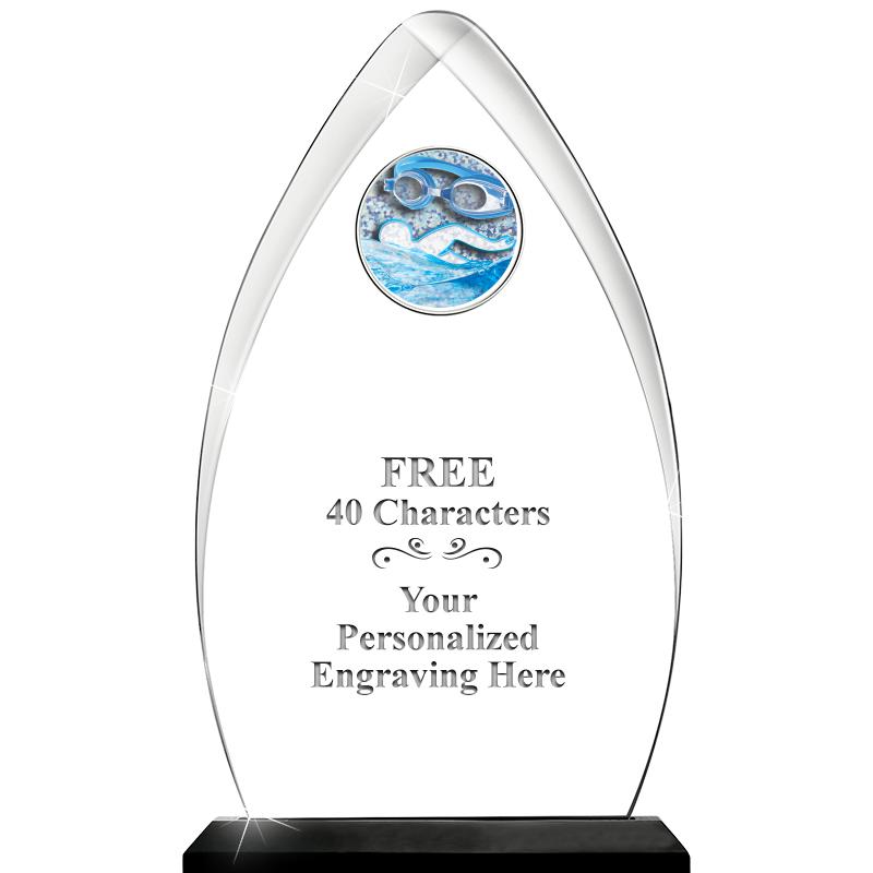 11.25"ARROWHEAD ACRYLIC W/INS