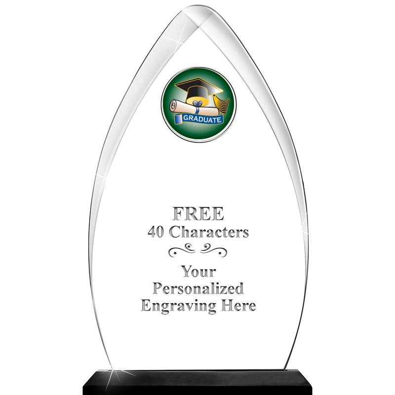 11.25"ARROWHEAD ACRYLIC W/INS