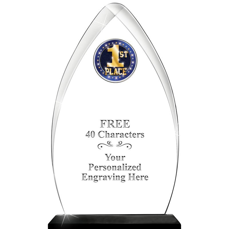 11.25"ARROWHEAD ACRYLIC W/INS