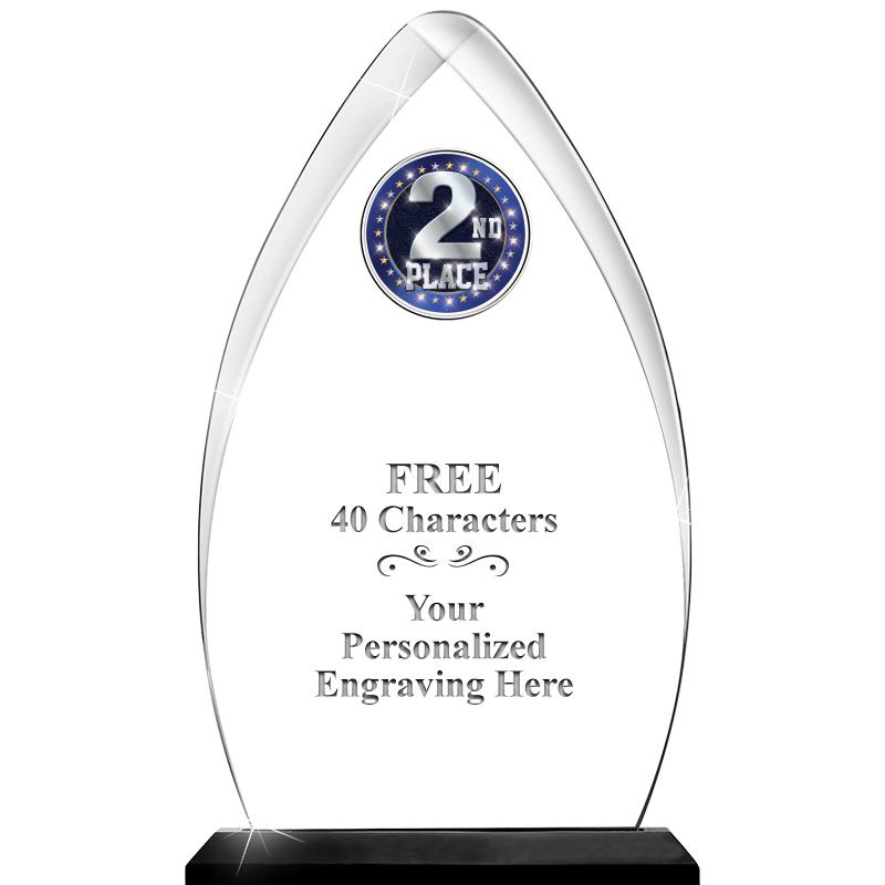 11.25"ARROWHEAD ACRYLIC W/INS