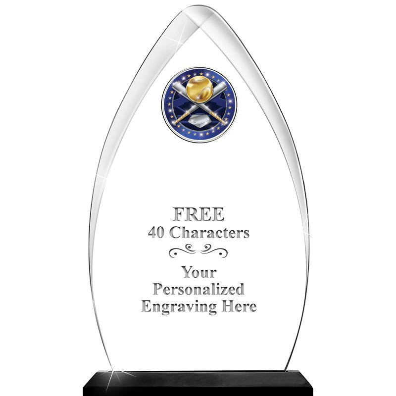 11.25"ARROWHEAD ACRYLIC W/INS