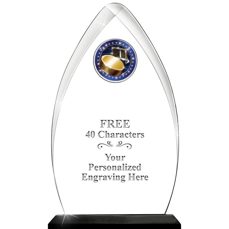 11.25"ARROWHEAD ACRYLIC W/INS