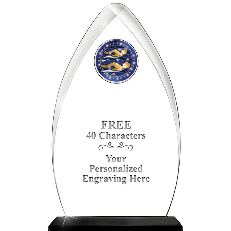 11.25"ARROWHEAD ACRYLIC W/INS