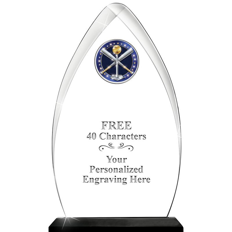 11.25"ARROWHEAD ACRYLIC W/INS