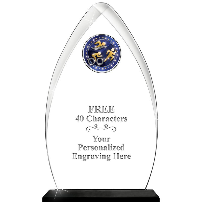 11.25"ARROWHEAD ACRYLIC W/INS