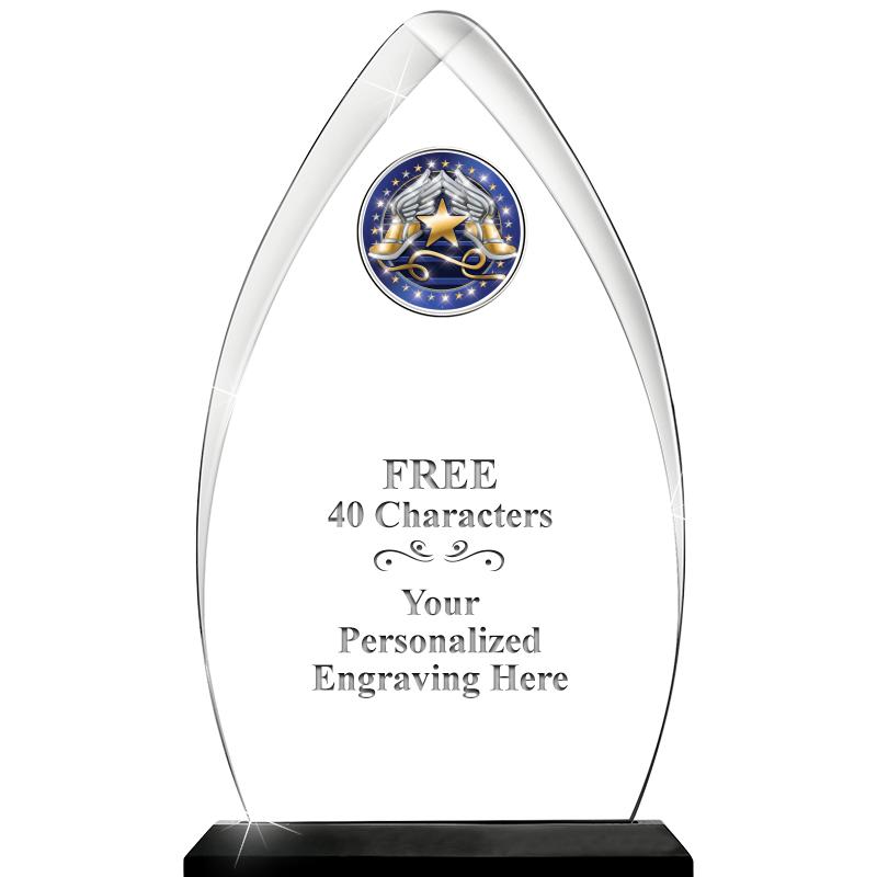 11.25"ARROWHEAD ACRYLIC W/INS