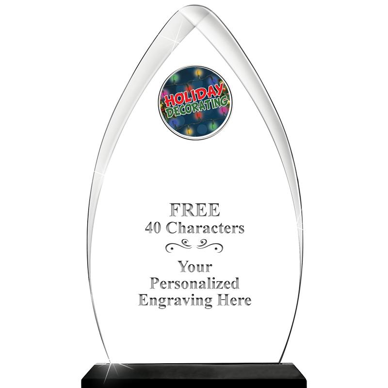 11.25"ARROWHEAD ACRYLIC W/INS