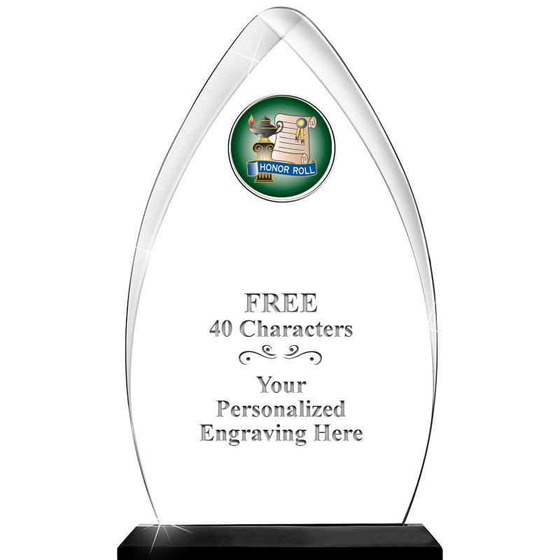 11.25"ARROWHEAD ACRYLIC W/INS