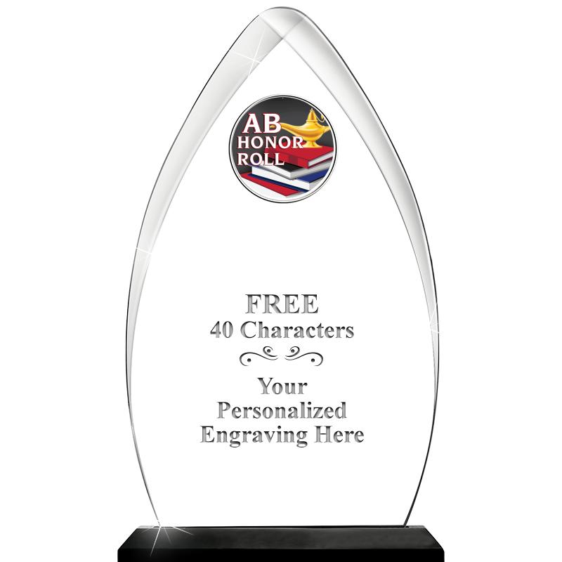 11.25"ARROWHEAD ACRYLIC W/INS