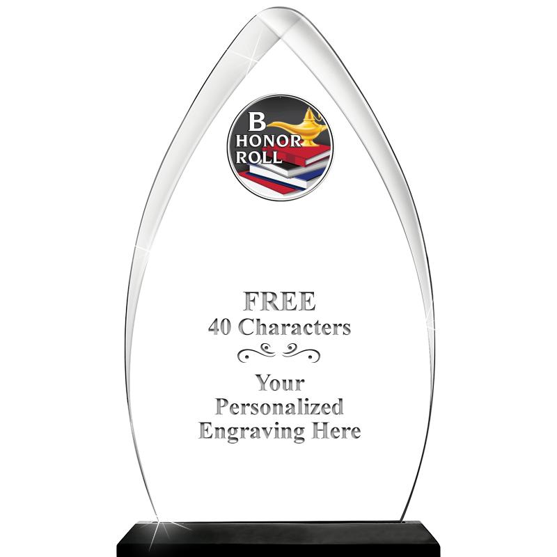 11.25"ARROWHEAD ACRYLIC W/INS