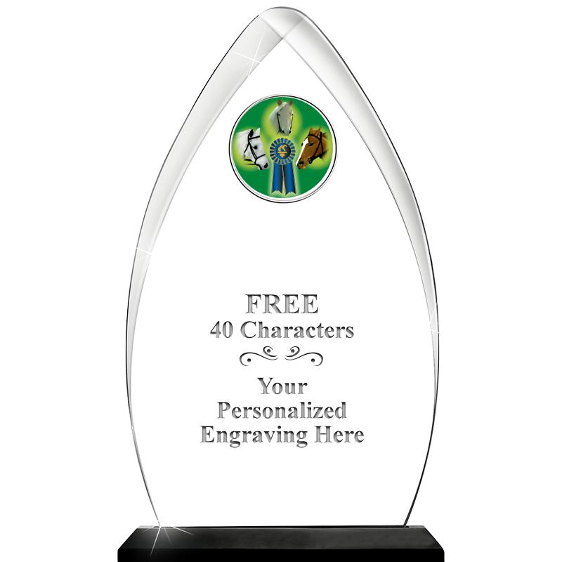 11.25"ARROWHEAD ACRYLIC W/INS