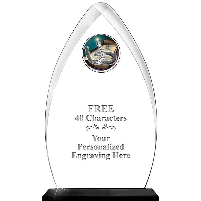 11.25"ARROWHEAD ACRYLIC W/INS