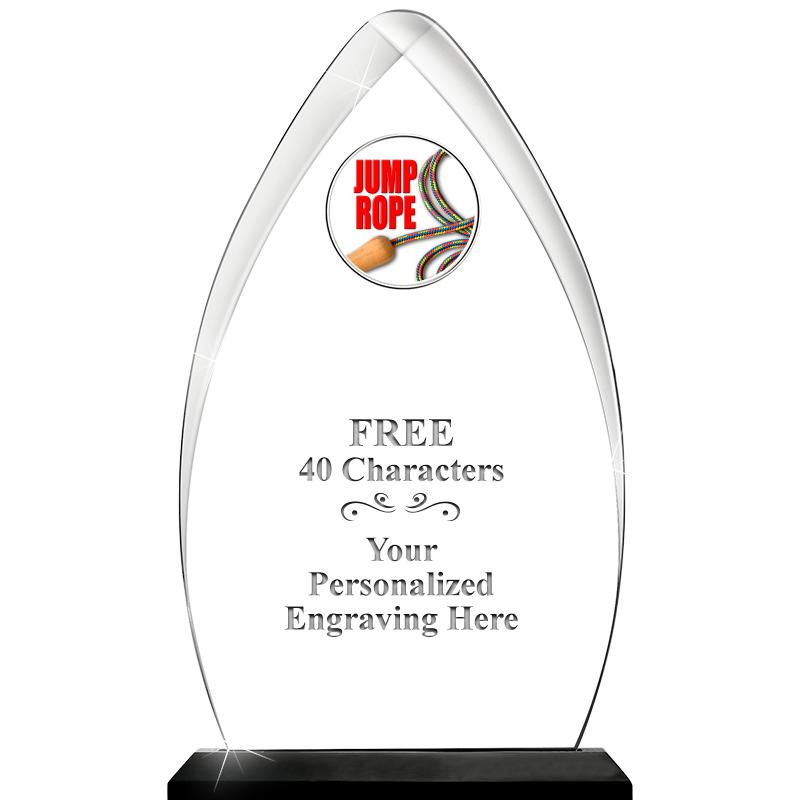 11.25"ARROWHEAD ACRYLIC W/INS