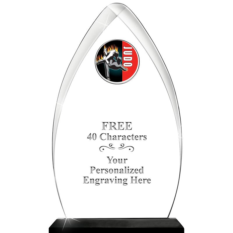 11.25"ARROWHEAD ACRYLIC W/INS