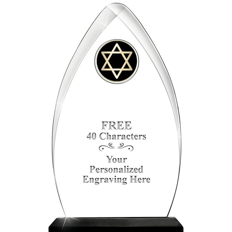 11.25"ARROWHEAD ACRYLIC W/INS