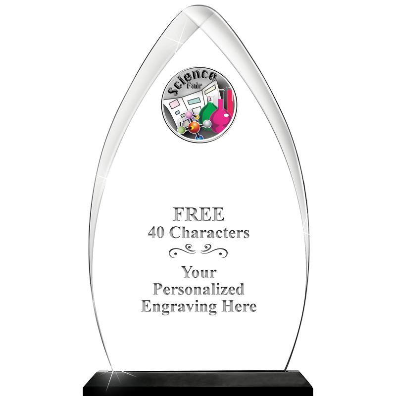 11.25"ARROWHEAD ACRYLIC W/INS