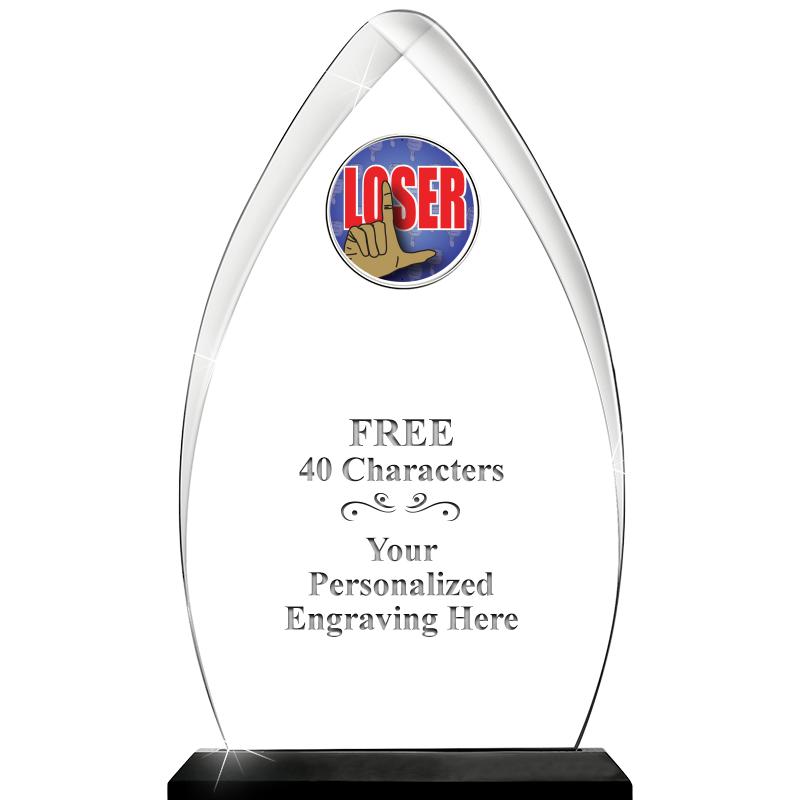 11.25"ARROWHEAD ACRYLIC W/INS