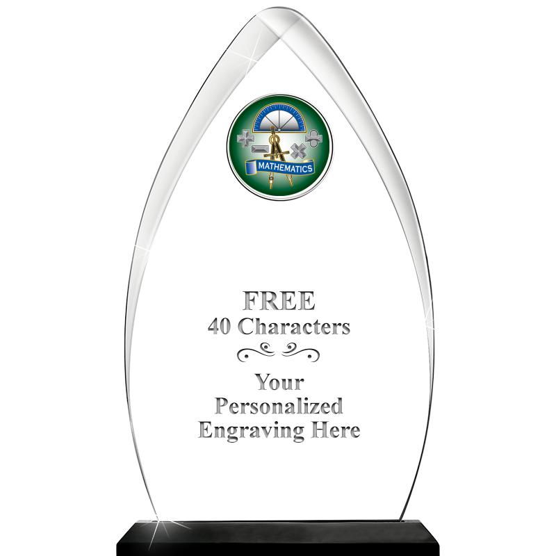 11.25"ARROWHEAD ACRYLIC W/INS