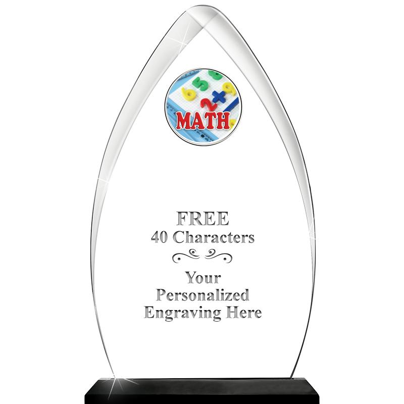 11.25"ARROWHEAD ACRYLIC W/INS