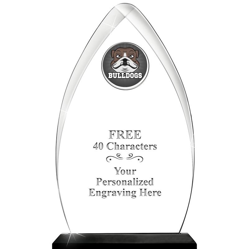 11.25"ARROWHEAD ACRYLIC W/INS