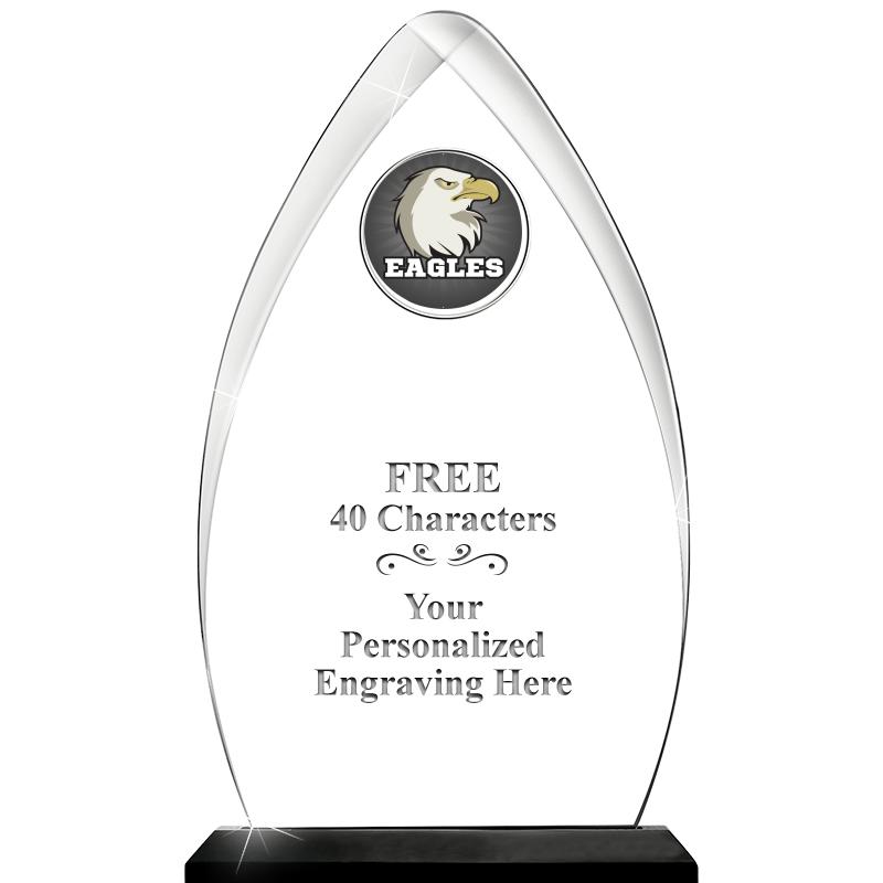 11.25"ARROWHEAD ACRYLIC W/INS