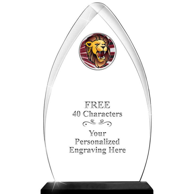 11.25"ARROWHEAD ACRYLIC W/INS