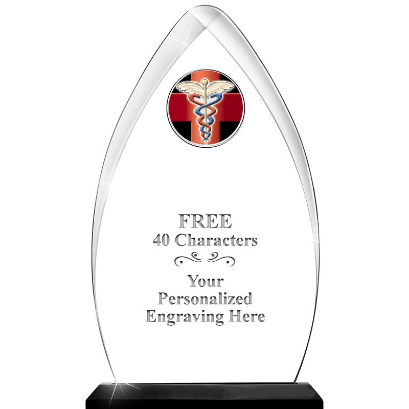 11.25"ARROWHEAD ACRYLIC W/INS