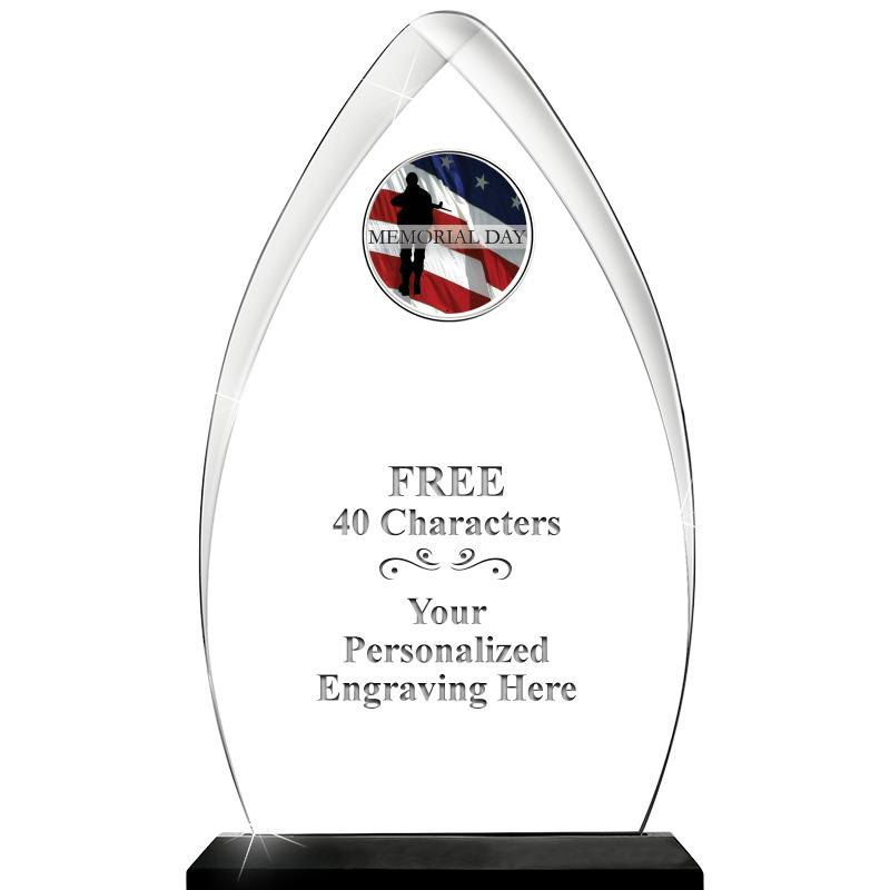 11.25"ARROWHEAD ACRYLIC W/INS