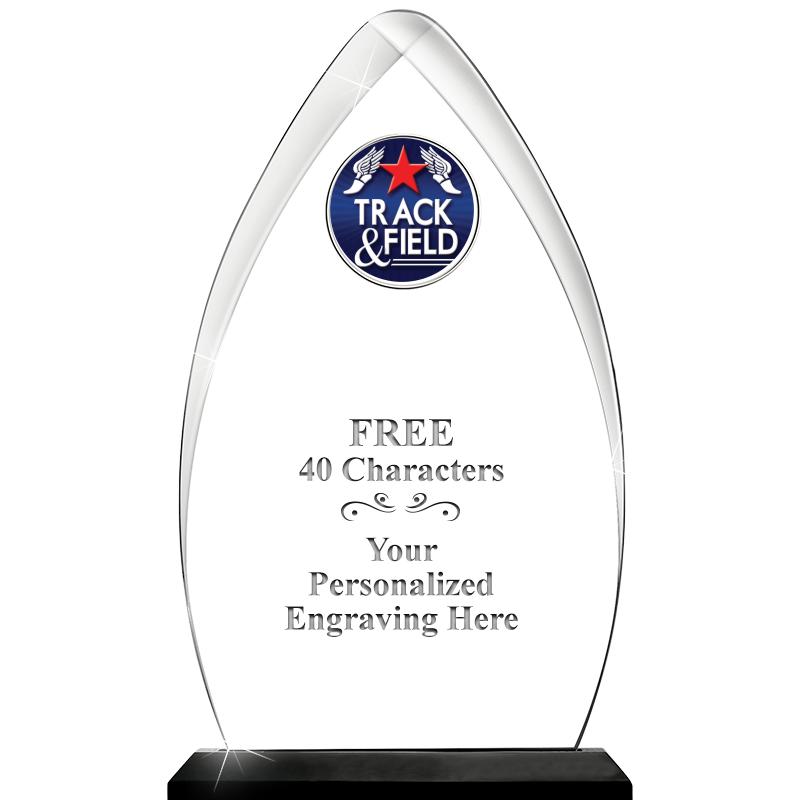 11.25"ARROWHEAD ACRYLIC W/INS