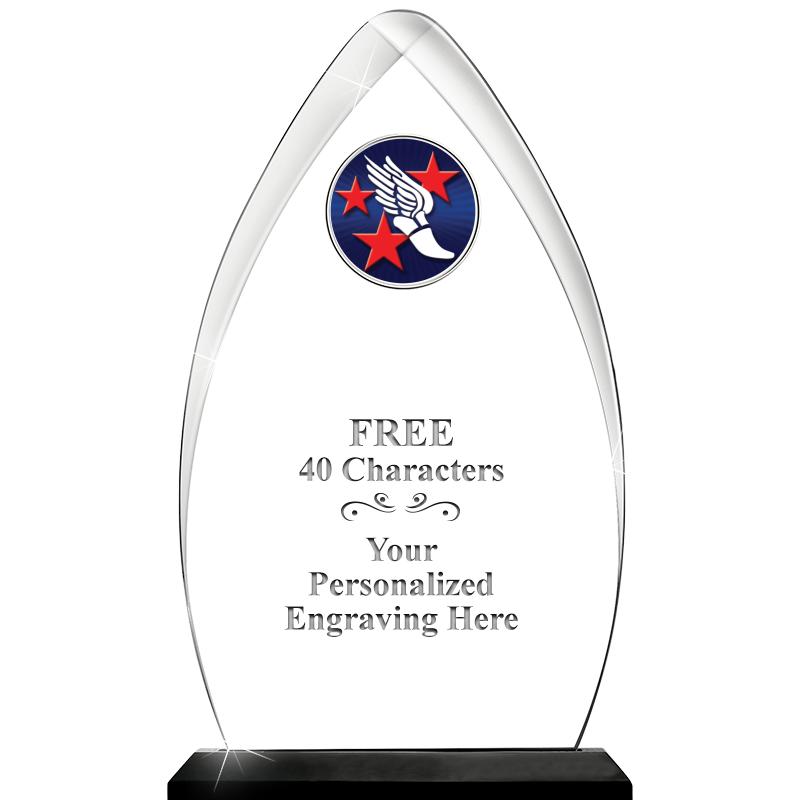 11.25"ARROWHEAD ACRYLIC W/INS