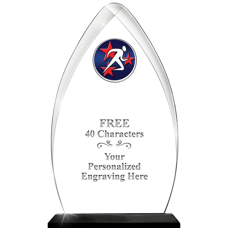 11.25"ARROWHEAD ACRYLIC W/INS