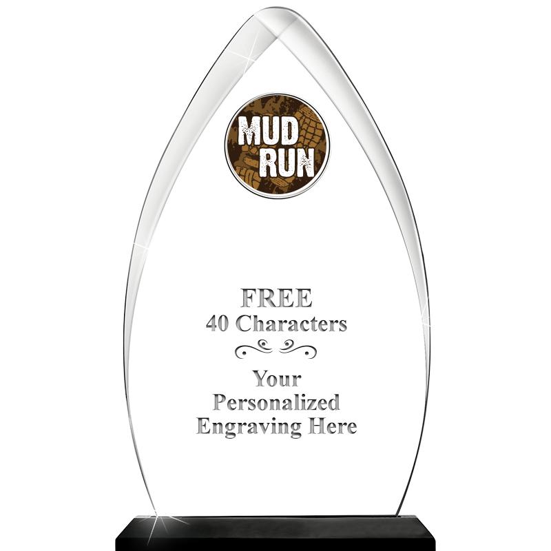 11.25"ARROWHEAD ACRYLIC W/INS