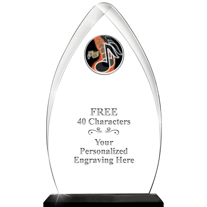 11.25"ARROWHEAD ACRYLIC W/INS