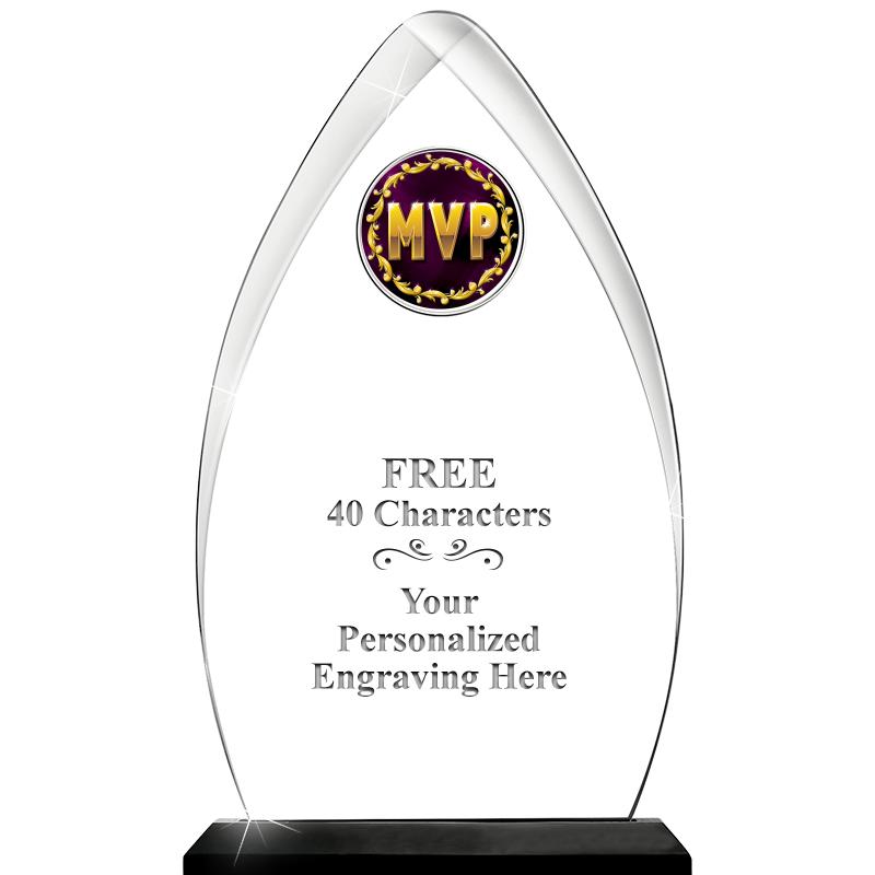 11.25"ARROWHEAD ACRYLIC W/INS