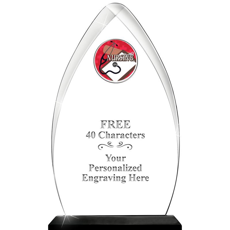 11.25"ARROWHEAD ACRYLIC W/INS