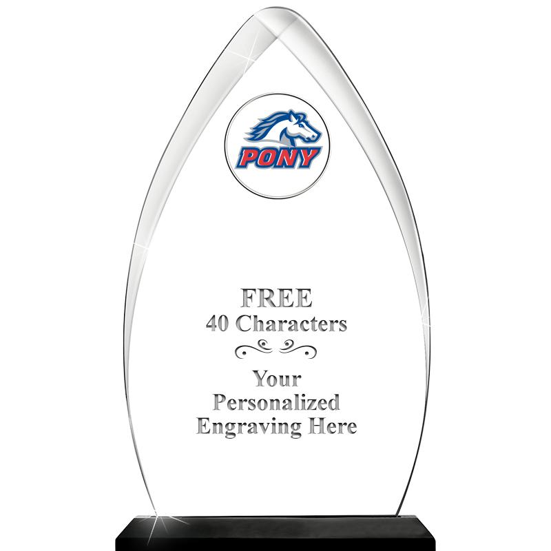 11.25"ARROWHEAD ACRYLIC W/INS