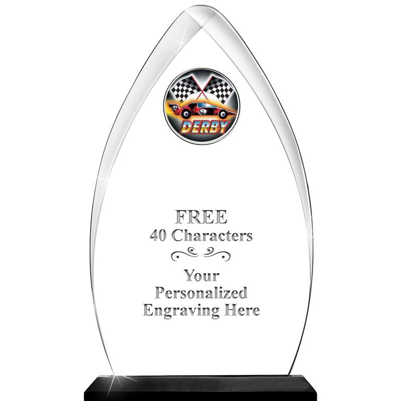 11.25"ARROWHEAD ACRYLIC W/INS