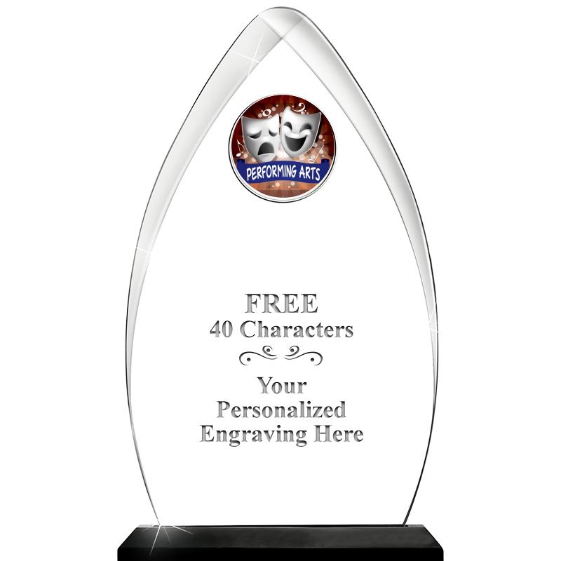 11.25"ARROWHEAD ACRYLIC W/INS