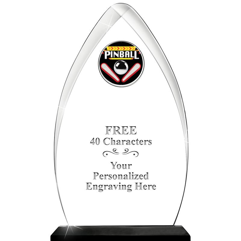 11.25"ARROWHEAD ACRYLIC W/INS