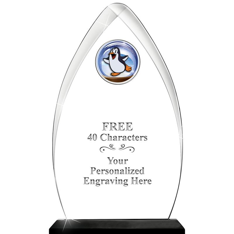 11.25"ARROWHEAD ACRYLIC W/INS