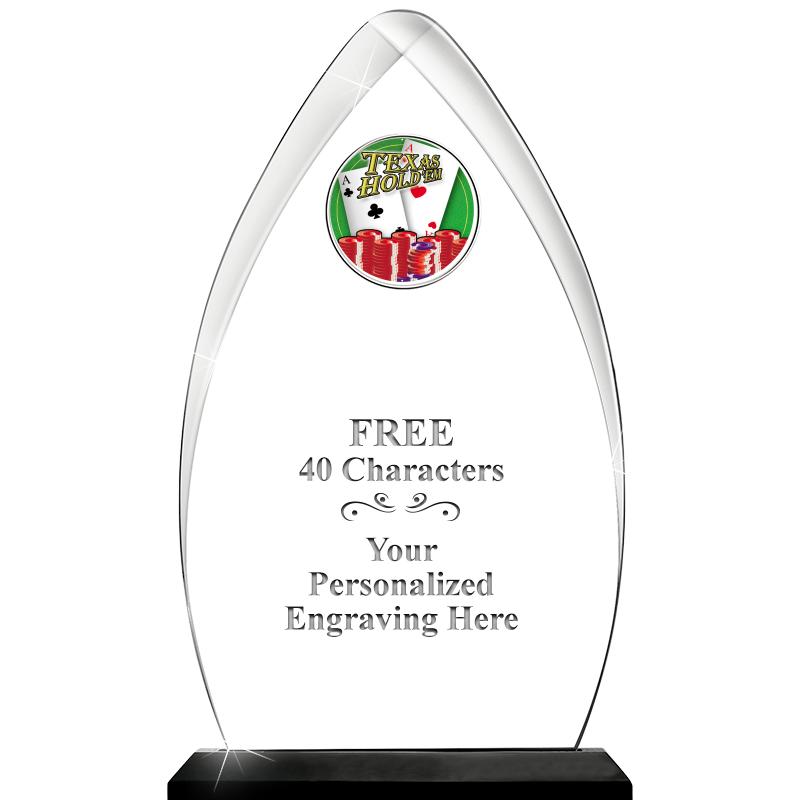 11.25"ARROWHEAD ACRYLIC W/INS