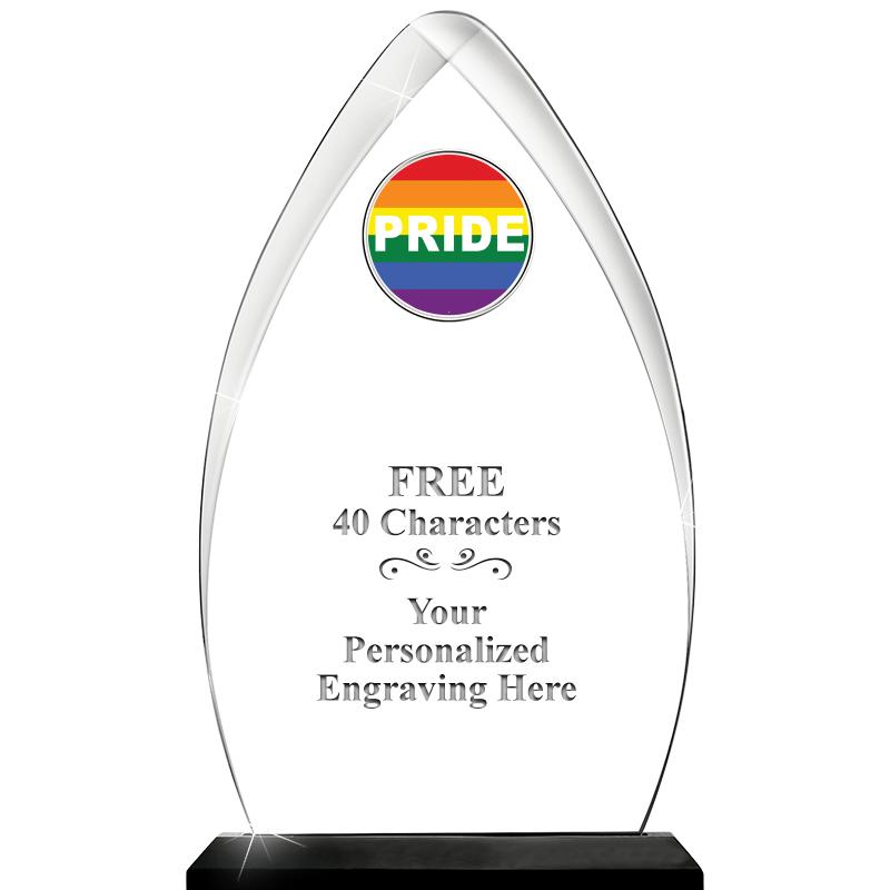 11.25"ARROWHEAD ACRYLIC W/INS