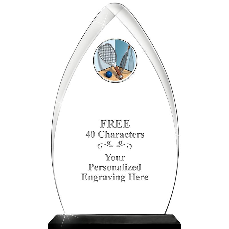 11.25"ARROWHEAD ACRYLIC W/INS