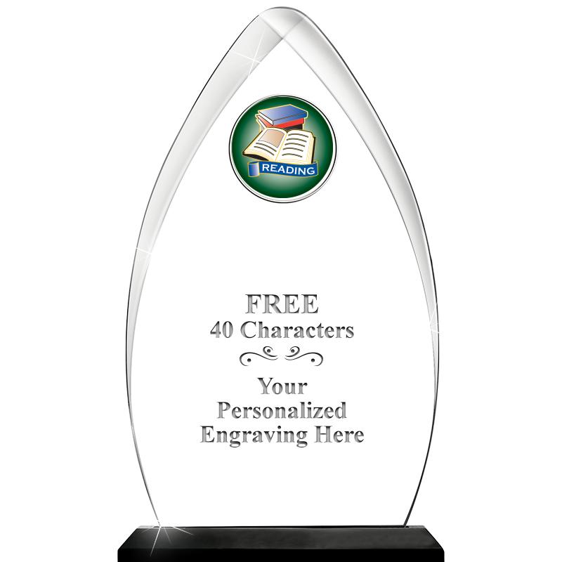 11.25"ARROWHEAD ACRYLIC W/INS